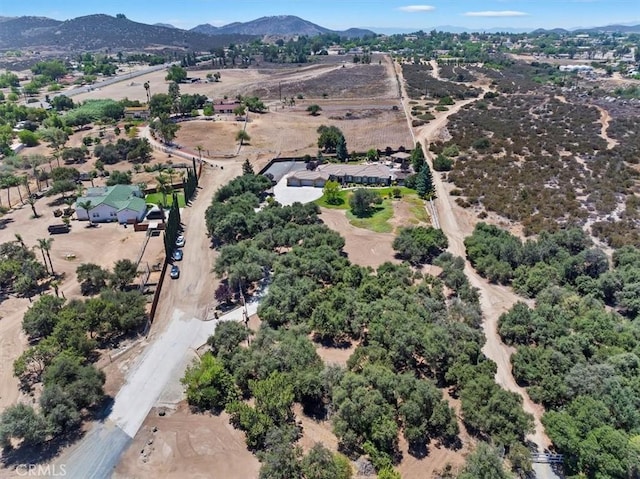 22515 Santa Clarita Corte, Perris, CA 92570 - aerial overview of property's location featuring a mountainous background