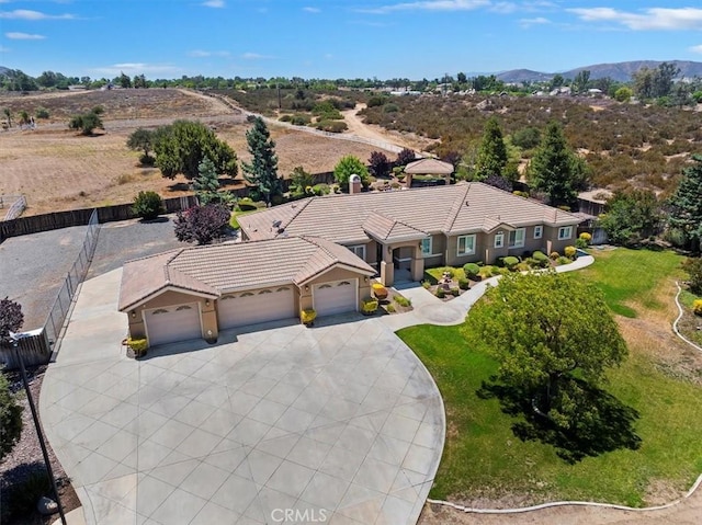 22515 Santa Clarita Corte, Perris, CA 92570 - view from above of property with a mountainous background