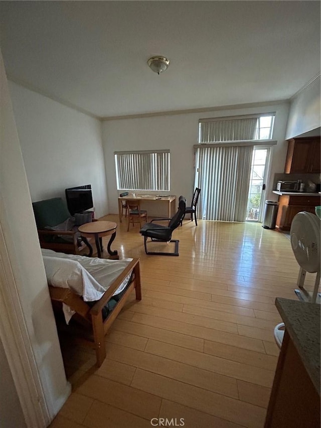 621 Hazel Ave, Rosemead, CA 91770 - living area featuring light wood-style floors