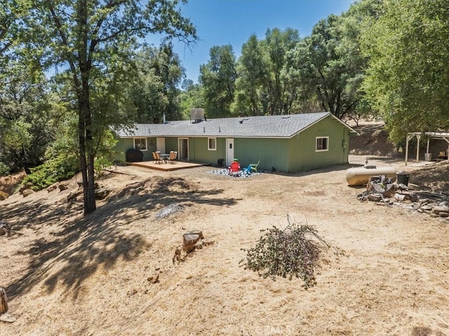 5566 Darrah Rd, Mariposa, CA 95338 - rear view of property with view of scattered trees