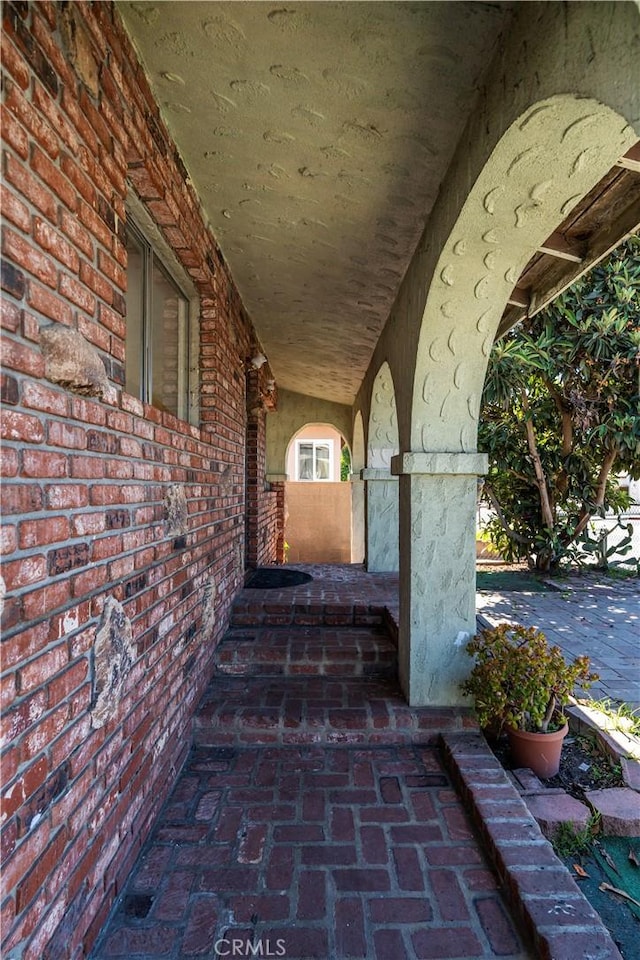 4576 166th St, Lawndale, CA 90260 - view of exterior entry with brick siding