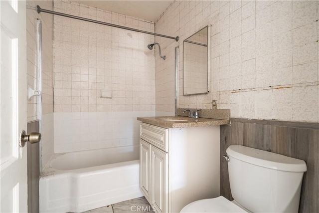 4576 166th St, Lawndale, CA 90260 - bathroom featuring vanity and tub / shower combination