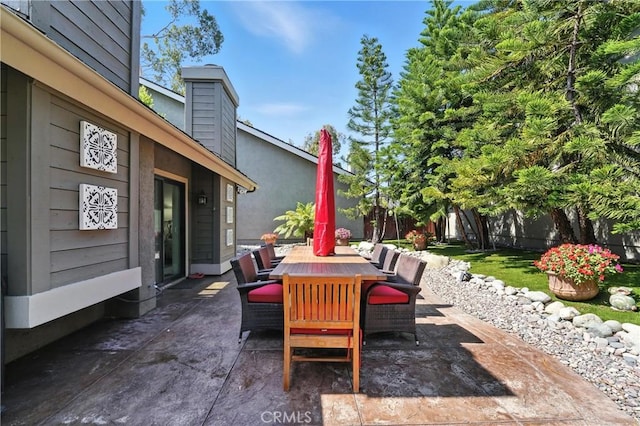 14 Bridgewood Unit 22, Irvine, CA 92604 - view of patio featuring outdoor dining space