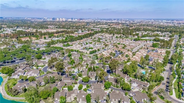 14 Bridgewood Unit 22, Irvine, CA 92604 - aerial view of property and surrounding area featuring a nearby body of water