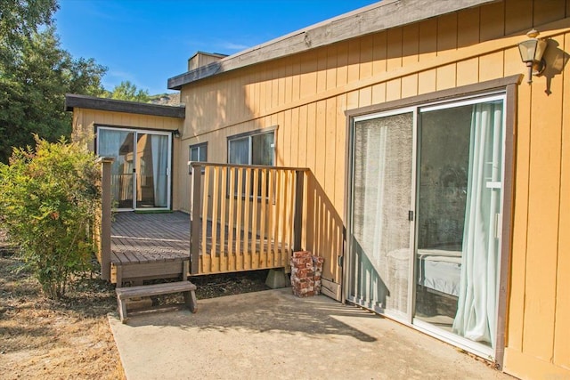 24093 Sargeant Rd, Ramona, CA 92065 - wooden deck featuring a patio