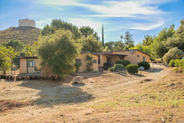 24093 Sargeant Rd, Ramona, CA 92065 - view of front of house featuring a deck