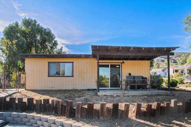 24093 Sargeant Rd, Ramona, CA 92065 - rear view of house with a patio area