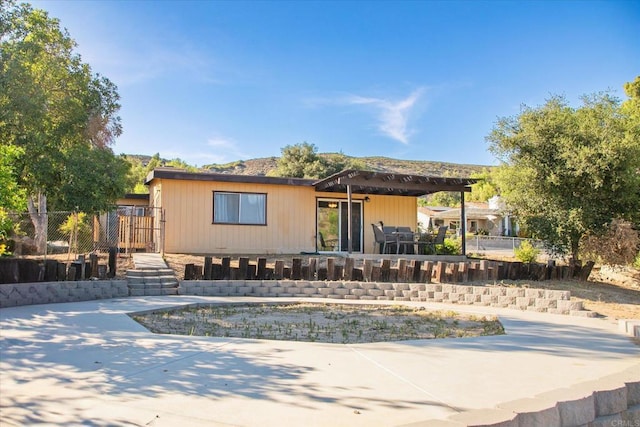 24093 Sargeant Rd, Ramona, CA 92065 - view of front facade with a patio area