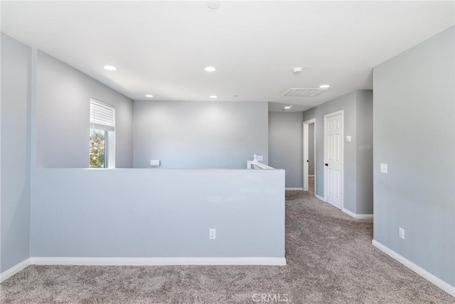 43024 Beamer Ct, Temecula, CA 92592 - empty room with carpet, recessed lighting, and a smoke detector