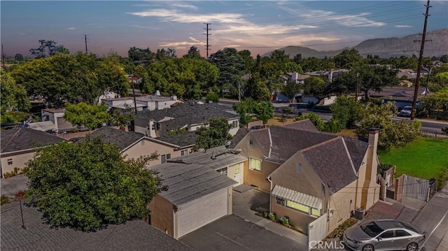 9720 Live Oak Ave, Temple City, CA 91780 - aerial view at dusk of a mountain view