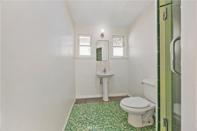 9720 Live Oak Ave, Temple City, CA 91780 - full bathroom with tile patterned flooring and a shower with shower door