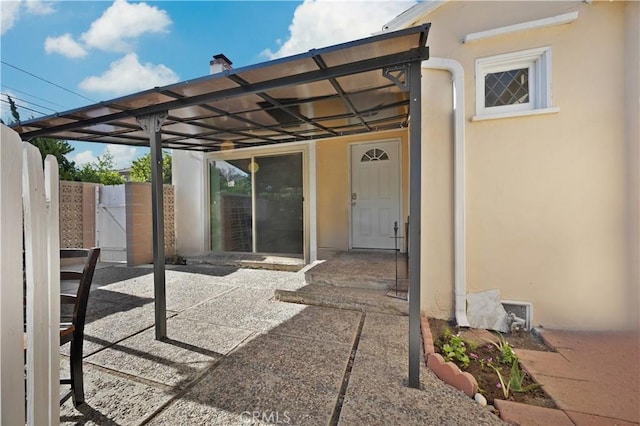 9720 Live Oak Ave, Temple City, CA 91780 - view of patio with a gate