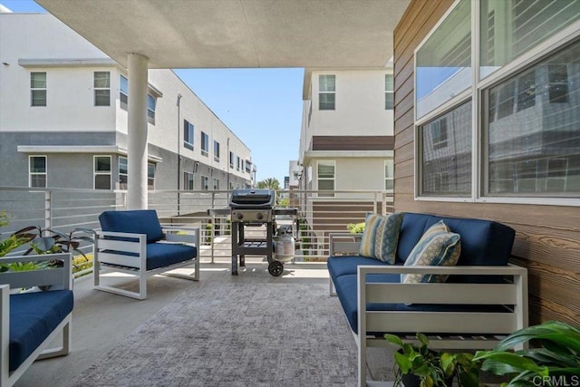 2013 Bravo Loop Unit 2, Chula Vista, CA 91915 - patio / terrace featuring a grill and an outdoor living space