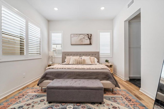 2013 Bravo Loop Unit 2, Chula Vista, CA 91915 - bedroom with light wood finished floors and recessed lighting