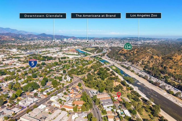 1533 Rancho Ave, Glendale, CA 91201 - view of property location with a mountain backdrop