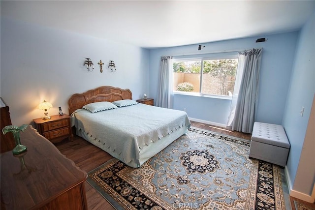 20716 Community St, Winnetka, CA 91306 - bedroom with wood finished floors