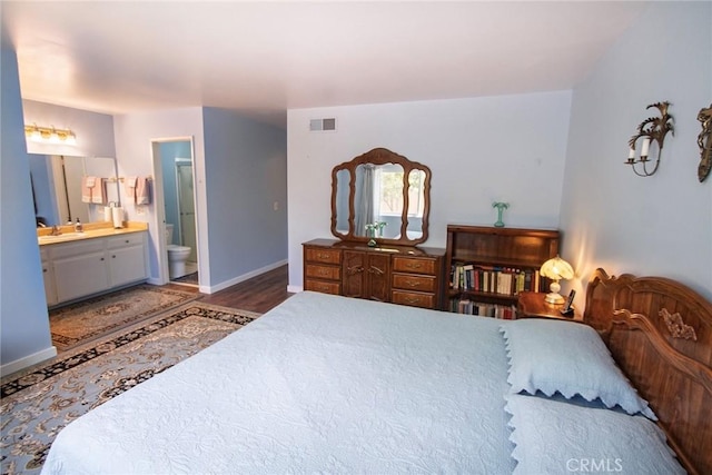 20716 Community St, Winnetka, CA 91306 - bedroom with a sink and ensuite bath
