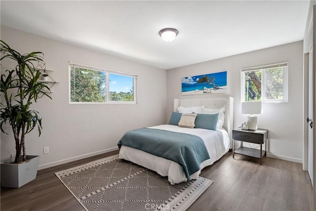5155 Ardilla Ave, Atascadero, CA 93422 - bedroom with multiple windows and wood finished floors