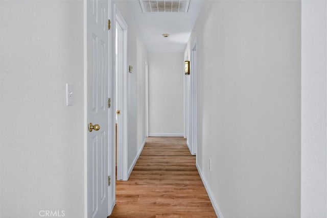 4729 Lookout Mountain Rd, Mariposa, CA 95338 - corridor with light wood-type flooring and baseboards