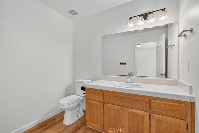 4729 Lookout Mountain Rd, Mariposa, CA 95338 - bathroom featuring vanity and wood finished floors