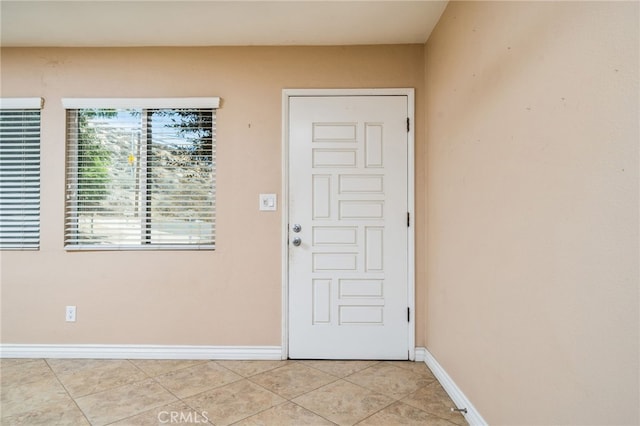 3986 Tomlinson, Riverside, CA 92503 - entryway with light tile patterned floors and baseboards