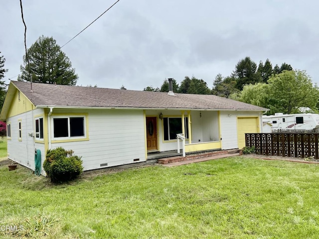 21560 Bald Hill Rd, Fort Bragg, CA 95437 - rear view of property featuring a garage