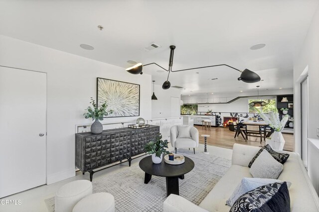 453 Frontenac Ave, Los Angeles, CA 90065 - living room featuring wood finished floors