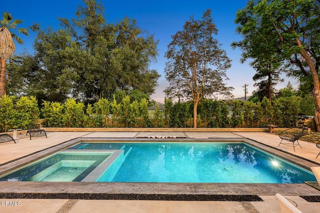 4828 Oakwood Ave, La Canada Flintridge, CA 91011 - view of pool with a patio and a pool with connected hot tub
