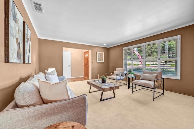 1235 Via Rancho Pkwy, Escondido, CA 92029 - living area with crown molding and baseboards