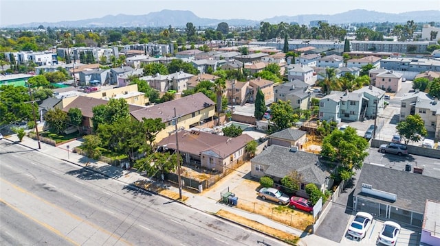11618 Victory Blvd, North Hollywood, CA 91606 - aerial view of residential area featuring a mountainous background