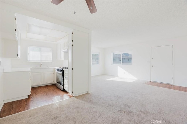 28023 Robin Ave, Saugus, CA 91350 - spare room with carpet floors, ceiling fan, and wood finished floors