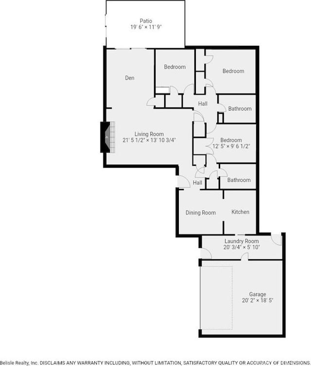 11753 Kling St, Valley Village, CA 91607 - view of home floor plan