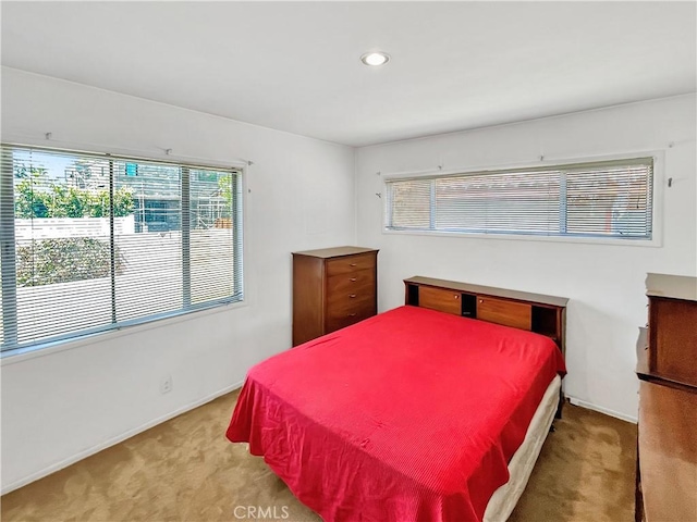 11753 Kling St, Valley Village, CA 91607 - bedroom featuring carpet and recessed lighting