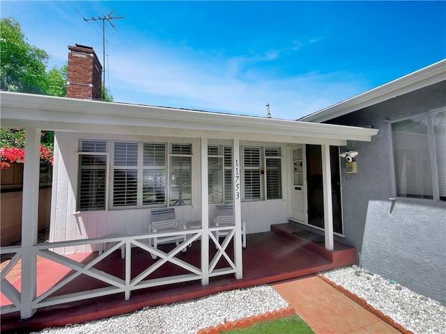 11753 Kling St, Valley Village, CA 91607 - view of porch