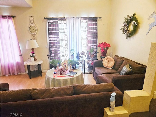 675 N Lark Ellen Ave, Covina, CA 91722 - living area with wood finished floors