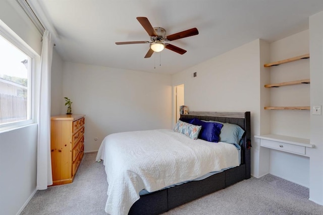 1547 Cochabamba St, San Diego, CA 92154 - bedroom featuring light colored carpet and ceiling fan