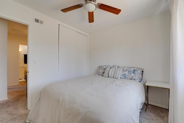 1547 Cochabamba St, San Diego, CA 92154 - carpeted bedroom featuring a closet and ceiling fan