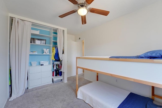 1547 Cochabamba St, San Diego, CA 92154 - carpeted bedroom with a ceiling fan and a closet