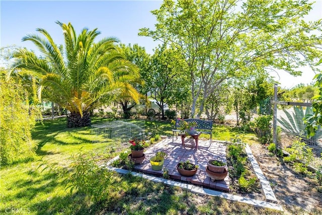 65380 San Lucas Rd, Lockwood, CA 93932 - view of yard with a patio