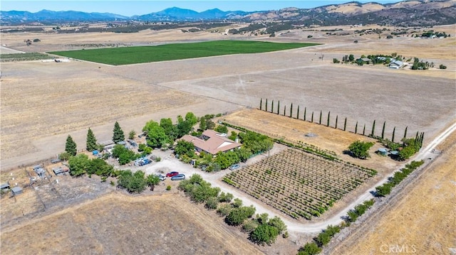 65380 San Lucas Rd, Lockwood, CA 93932 - aerial view of sparsely populated area featuring a mountain backdrop