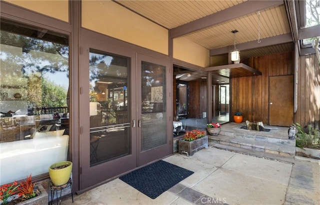 1653 W Cypress Ave, Redlands, CA 92373 - doorway to property with french doors