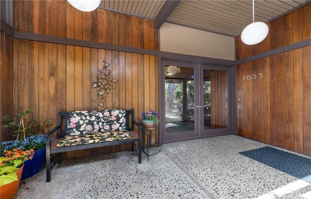 1653 W Cypress Ave, Redlands, CA 92373 - property entrance with french doors and a patio area