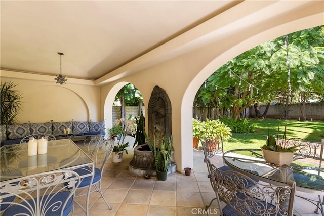 1811 N Flower St, Santa Ana, CA 92706 - view of patio