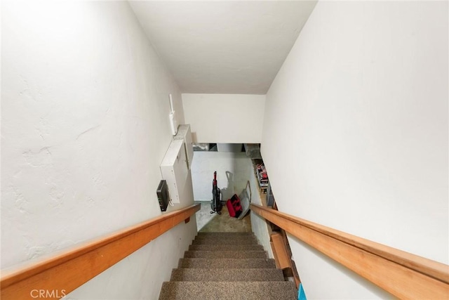 1811 N Flower St, Santa Ana, CA 92706 - stairs with carpet floors