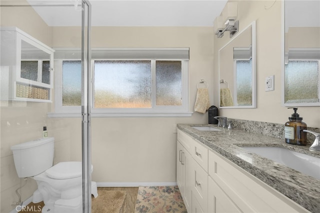 1051 Russell St, La Habra, CA 90631 - full bathroom featuring double vanity and tile patterned flooring