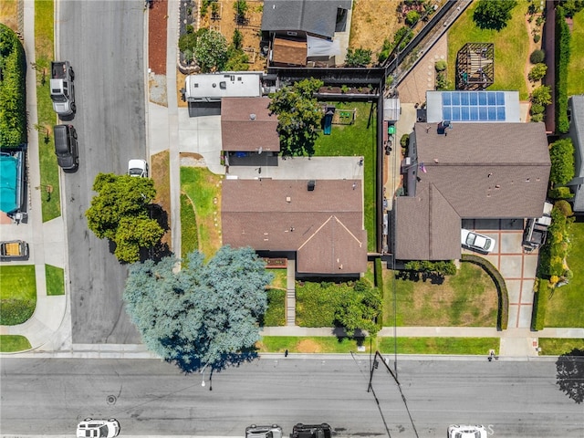 1051 Russell St, La Habra, CA 90631 - aerial view