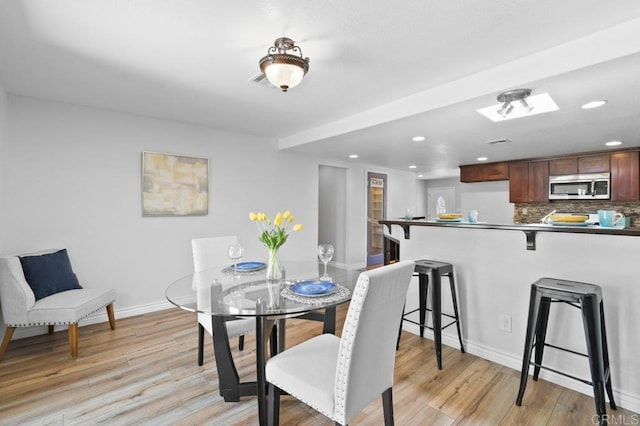 506 Broadview St, Spring Valley, CA 91977 - dining room with light wood finished floors and recessed lighting