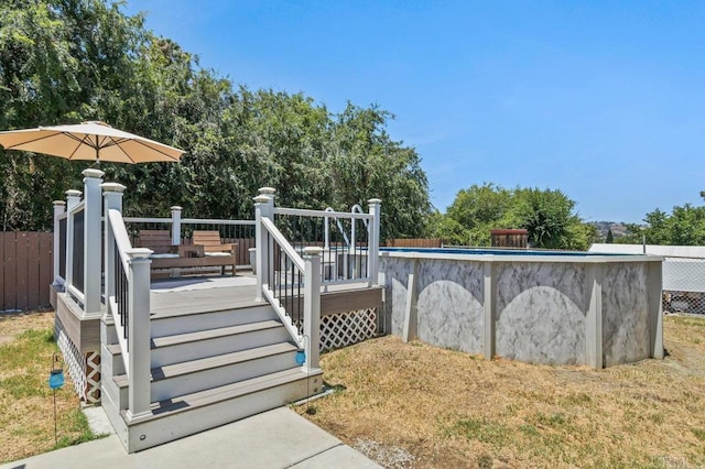 506 Broadview St, Spring Valley, CA 91977 - outdoor pool featuring a deck and a yard