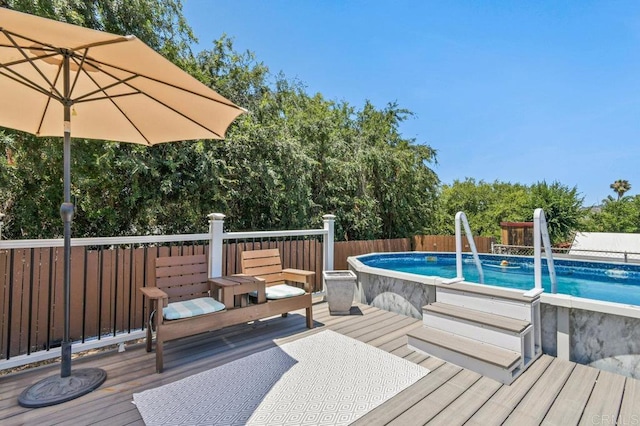 506 Broadview St, Spring Valley, CA 91977 - view of wooden deck
