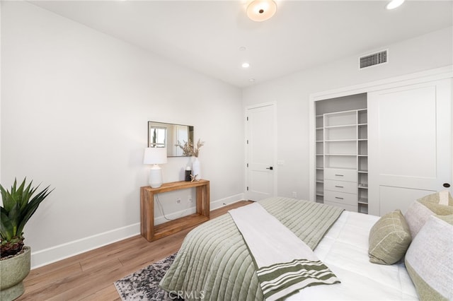 13428 Silver Sky Rd, Rancho Cucamonga, CA 91739 - bedroom with wood finished floors and recessed lighting